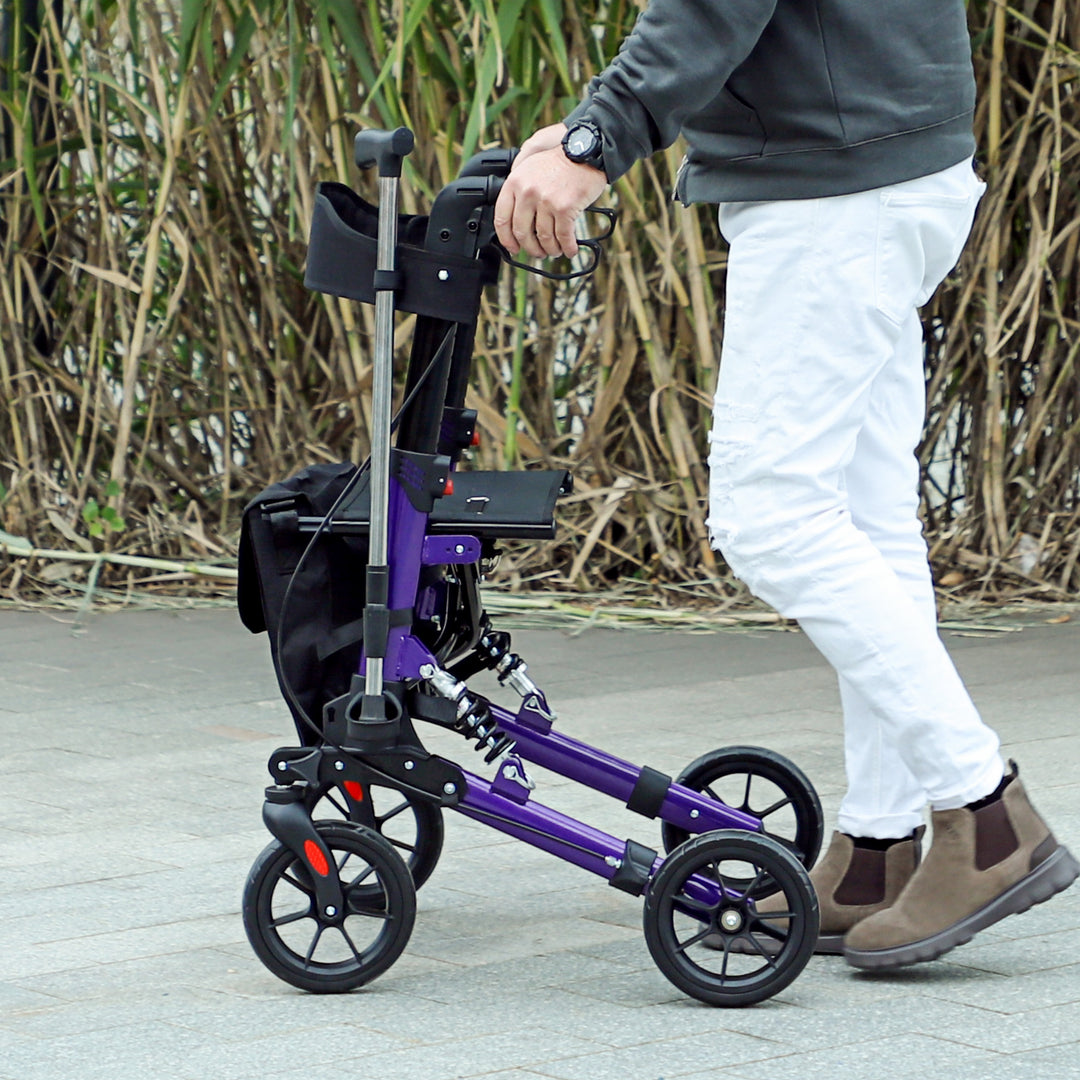 Folding Rollator Walker with Seat