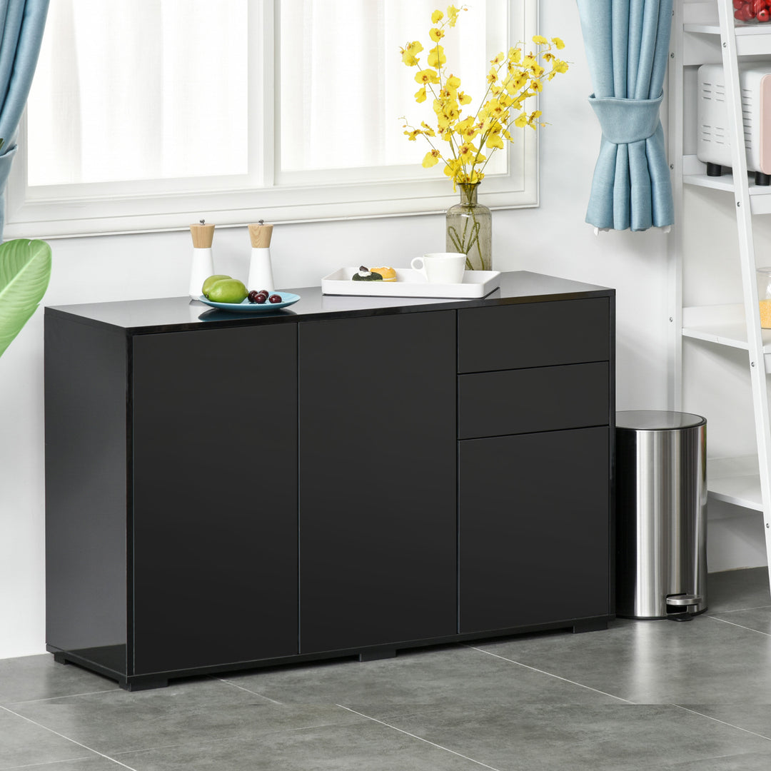 High Gloss Sideboard with Storage