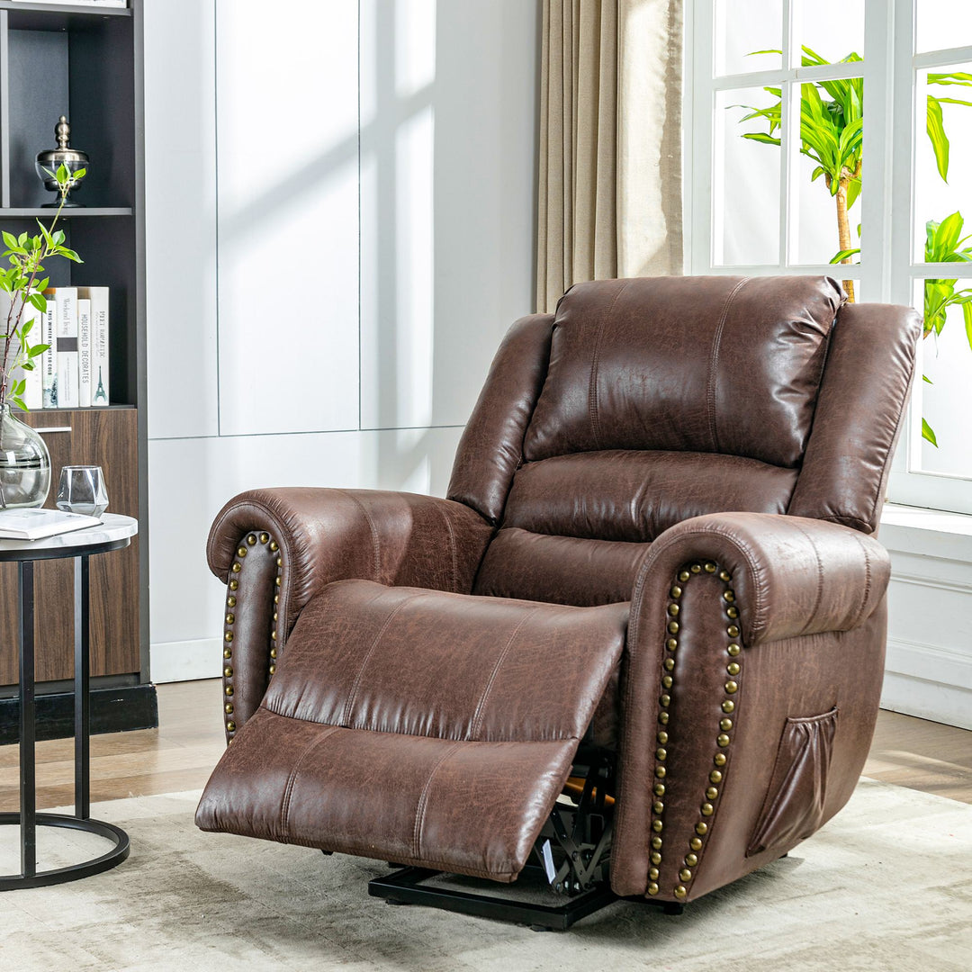 Large Power Lift Recliner Chair with Heating Massage Points