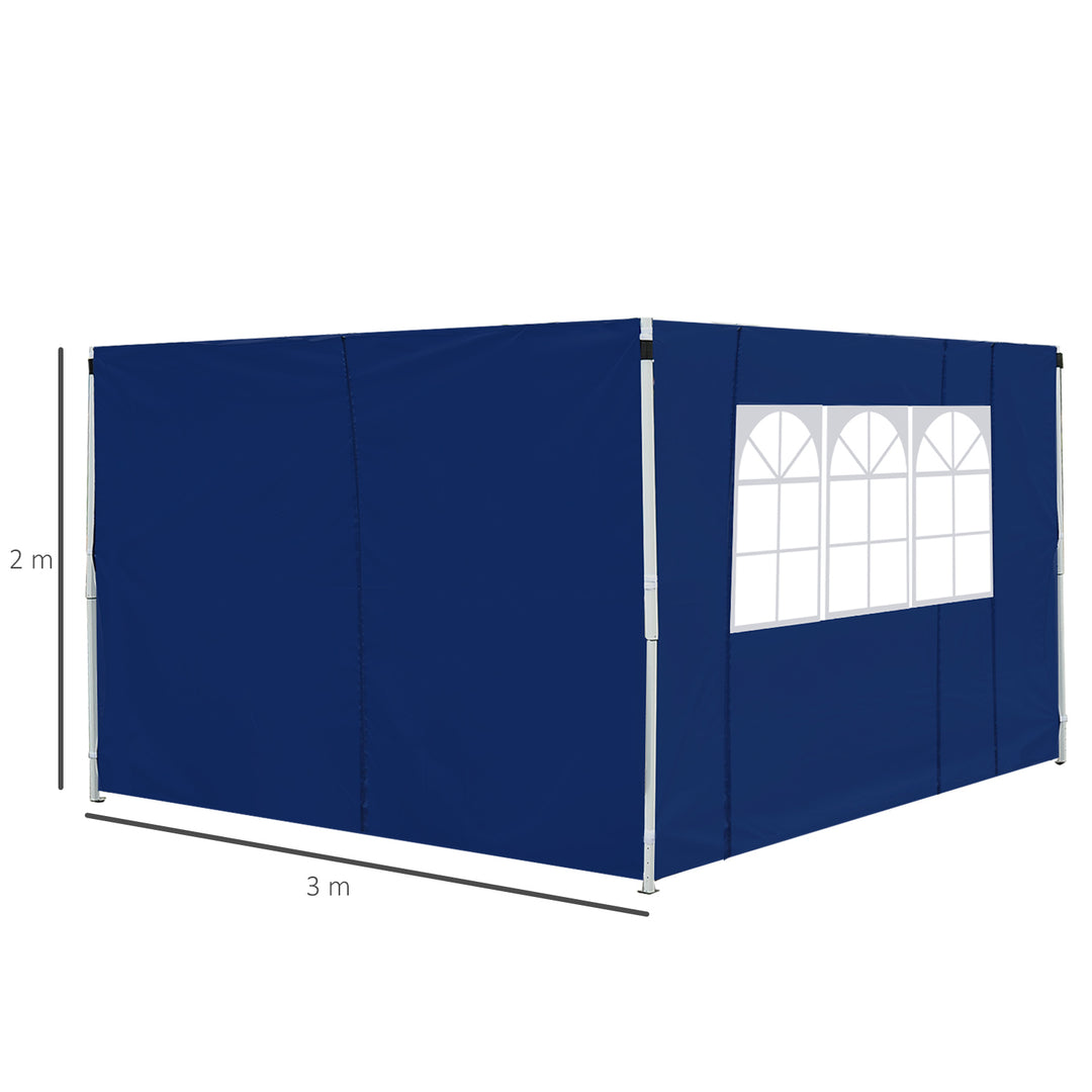 3m Gazebo with Exchangeable Side Panels