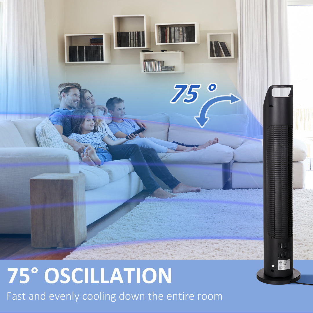 Oscillating Tower Fan: Remote