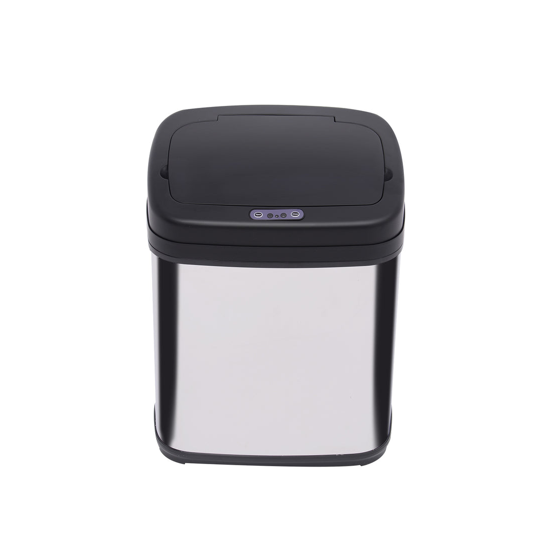 20L LUXURY Automatic Sensor Dustbin Kitchen Waste Bin Rubbish Trashcan Auto Dustbin Stainless Steel with Bucket 33*25*42.5CM