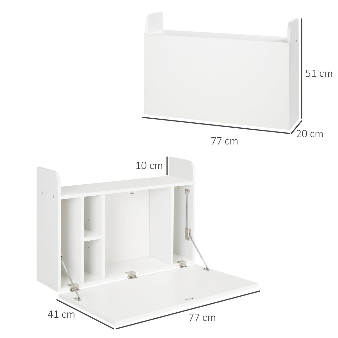 HOMCOM Wall Mounted Table