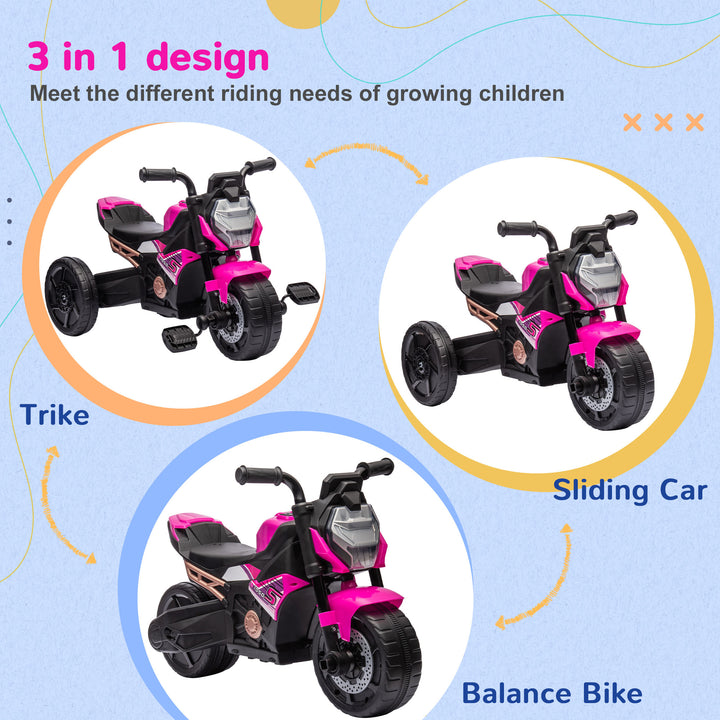 Motorcycle Design 3 in 1 Toddler Trike