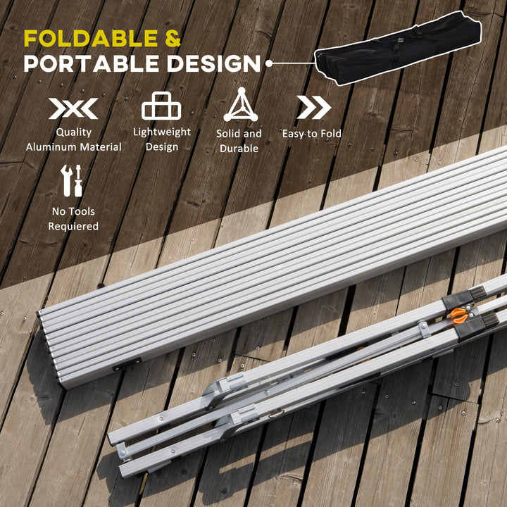 Aluminium Portable Folding Picnic Table 4FT