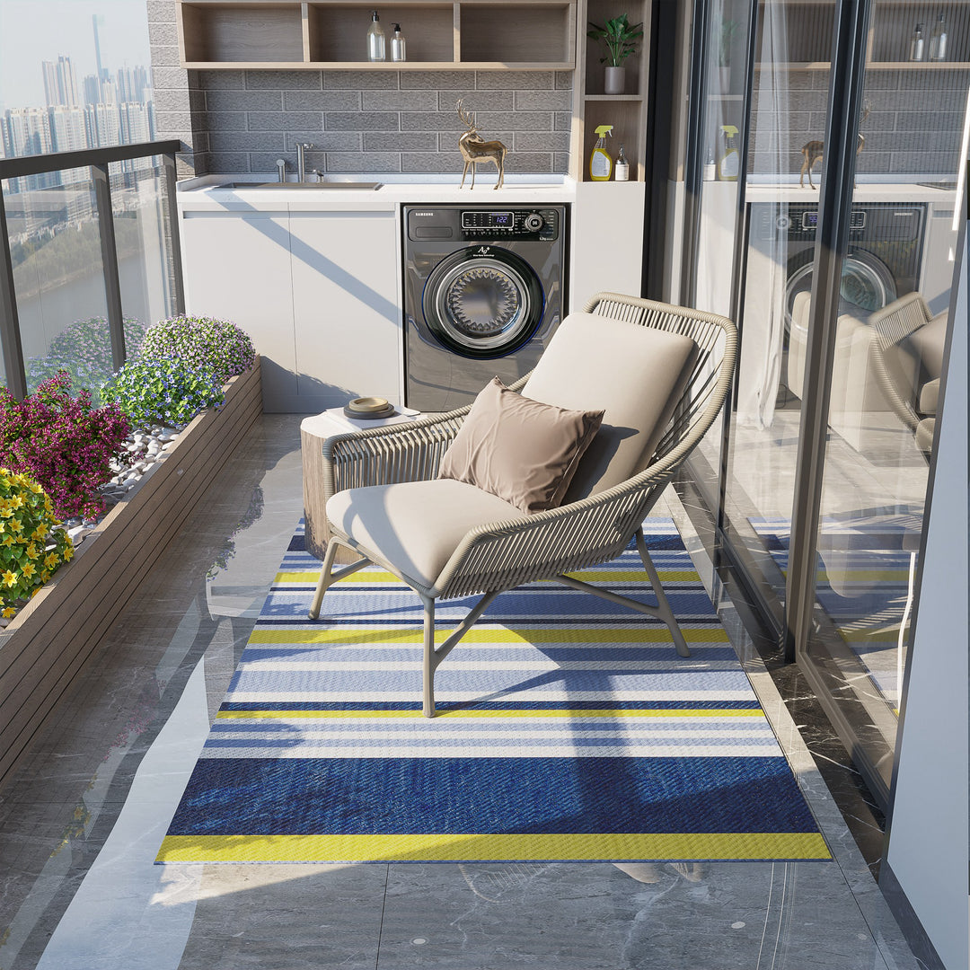 Reversible Waterproof Outdoor Rug