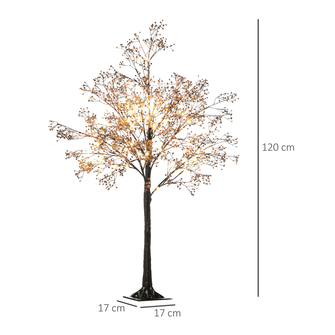 4ft Artificial Gypsophila Blossom Tree Light with 72 Warm White LED Light