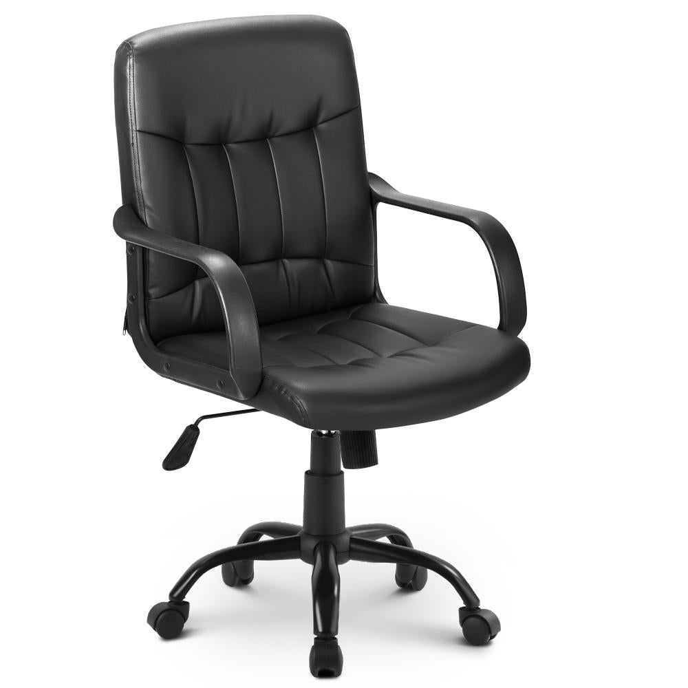 360° Swivel High Back Mesh Desk Chair, Black