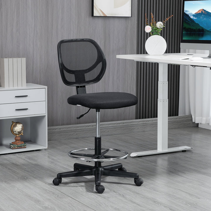 Vinsetto Ergonomic Mesh Office Chair, Black