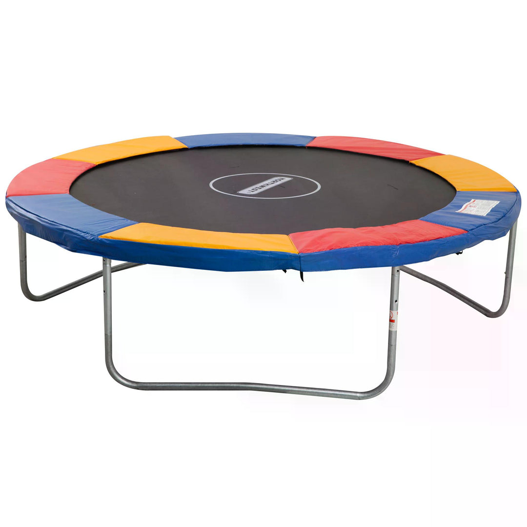 Trampoline Safety Surround: Multicoloured Foam Padding