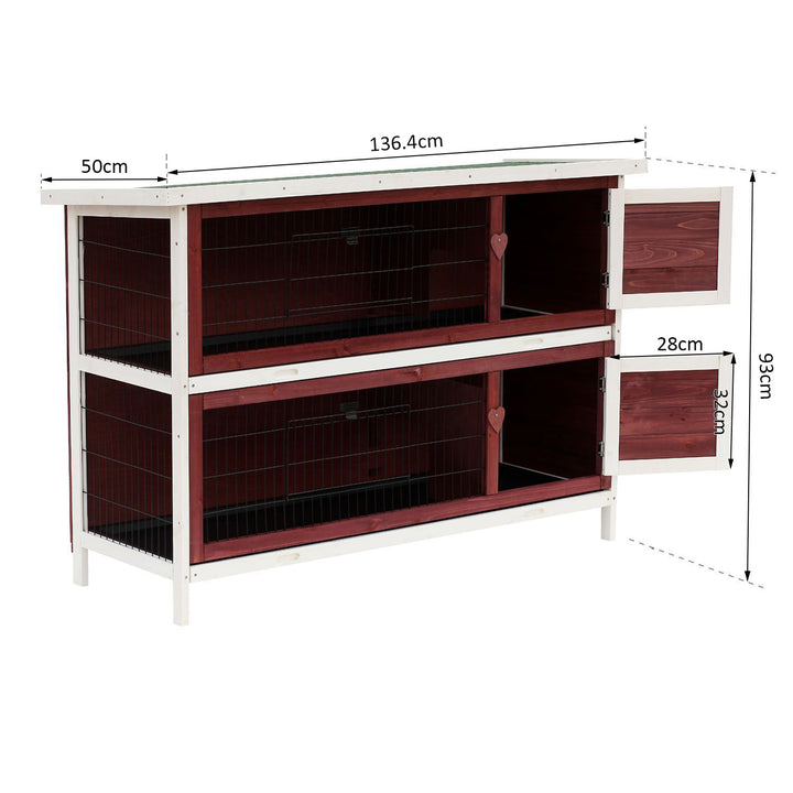 Two-Tier Rabbit Hutch