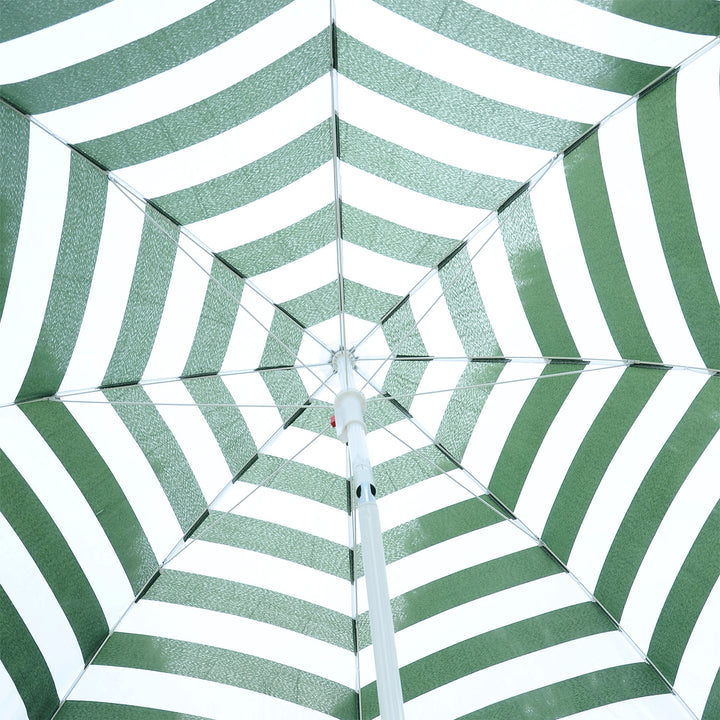 Large 1.8m Patio Garden Beach Sun Crank Umbrella Sunshade Folding Tilt Crank Parasol New