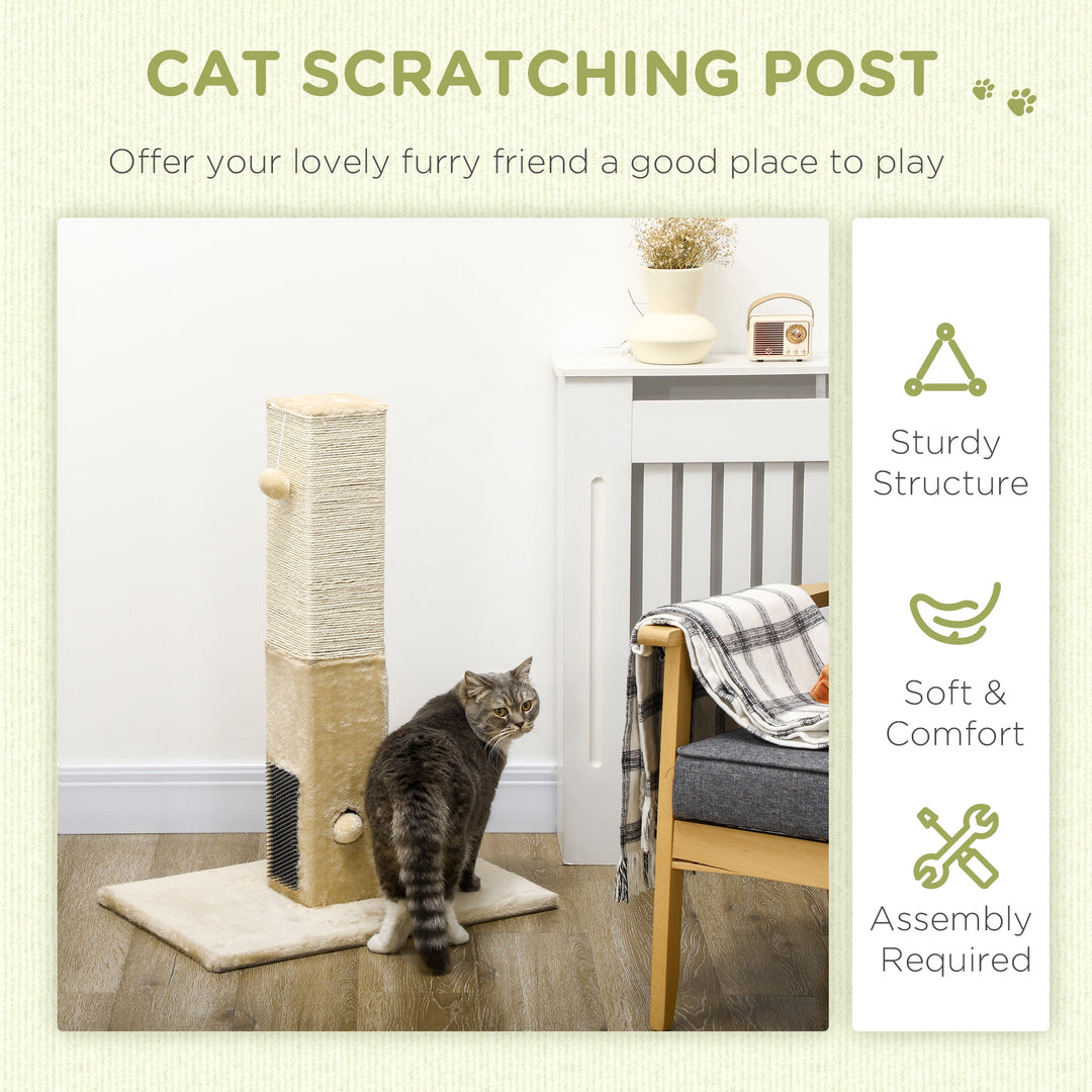 Interactive Cat Scratching Post