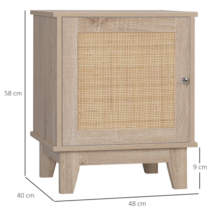 HOMCOM Bedside Table