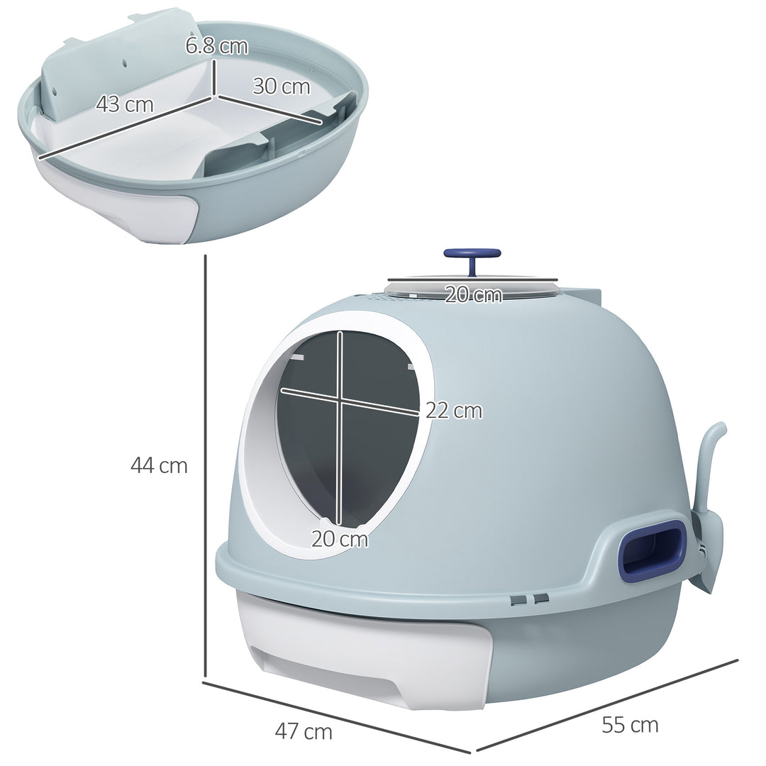 Cat Litter Box With Litter Scoop