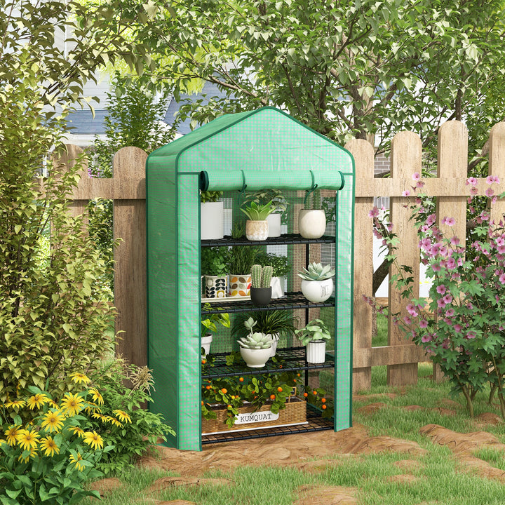 Four-Tier Mini Greenhouse