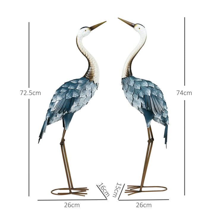 Crane Garden Ornaments