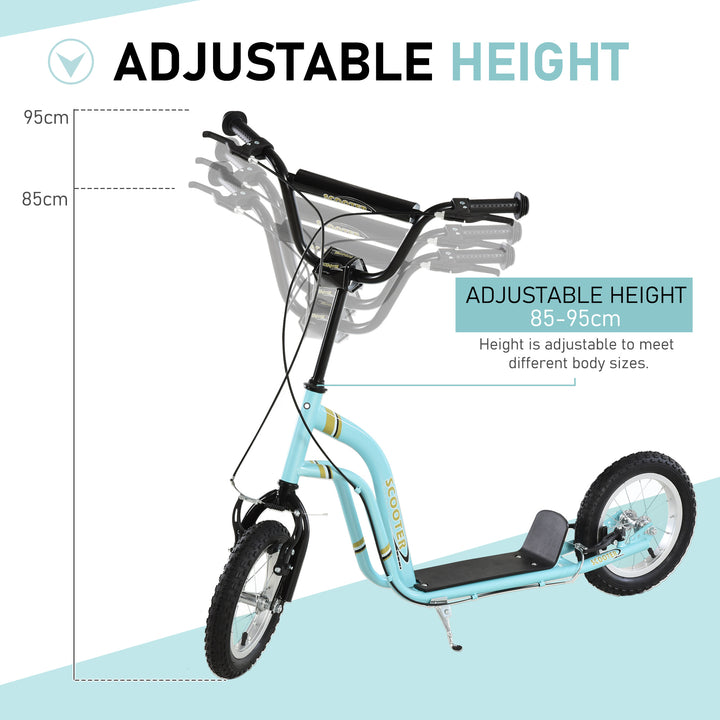 Teen Kids Stunt Scooter w/ Adjustable Handlebar