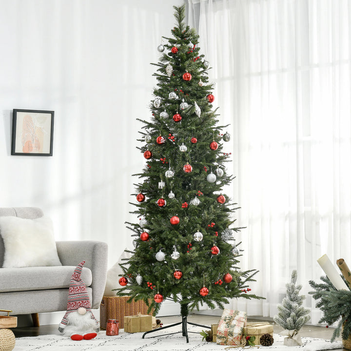 Pencil Artificial Christmas Tree with Realistic Branches