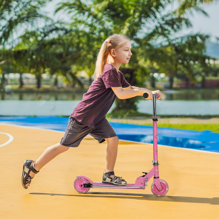 Kids Scooter with LED Wheels