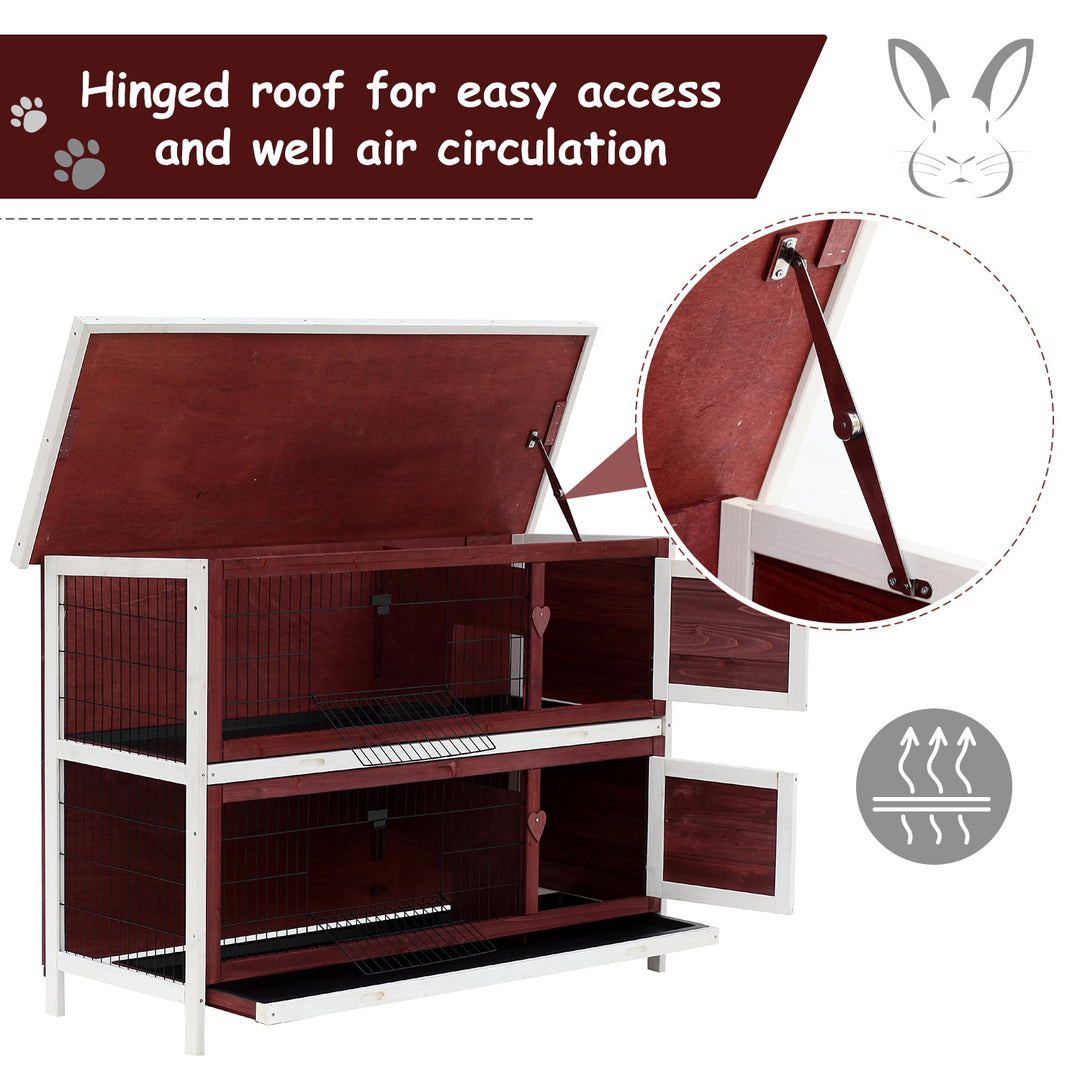 Two-Tier Rabbit Hutch