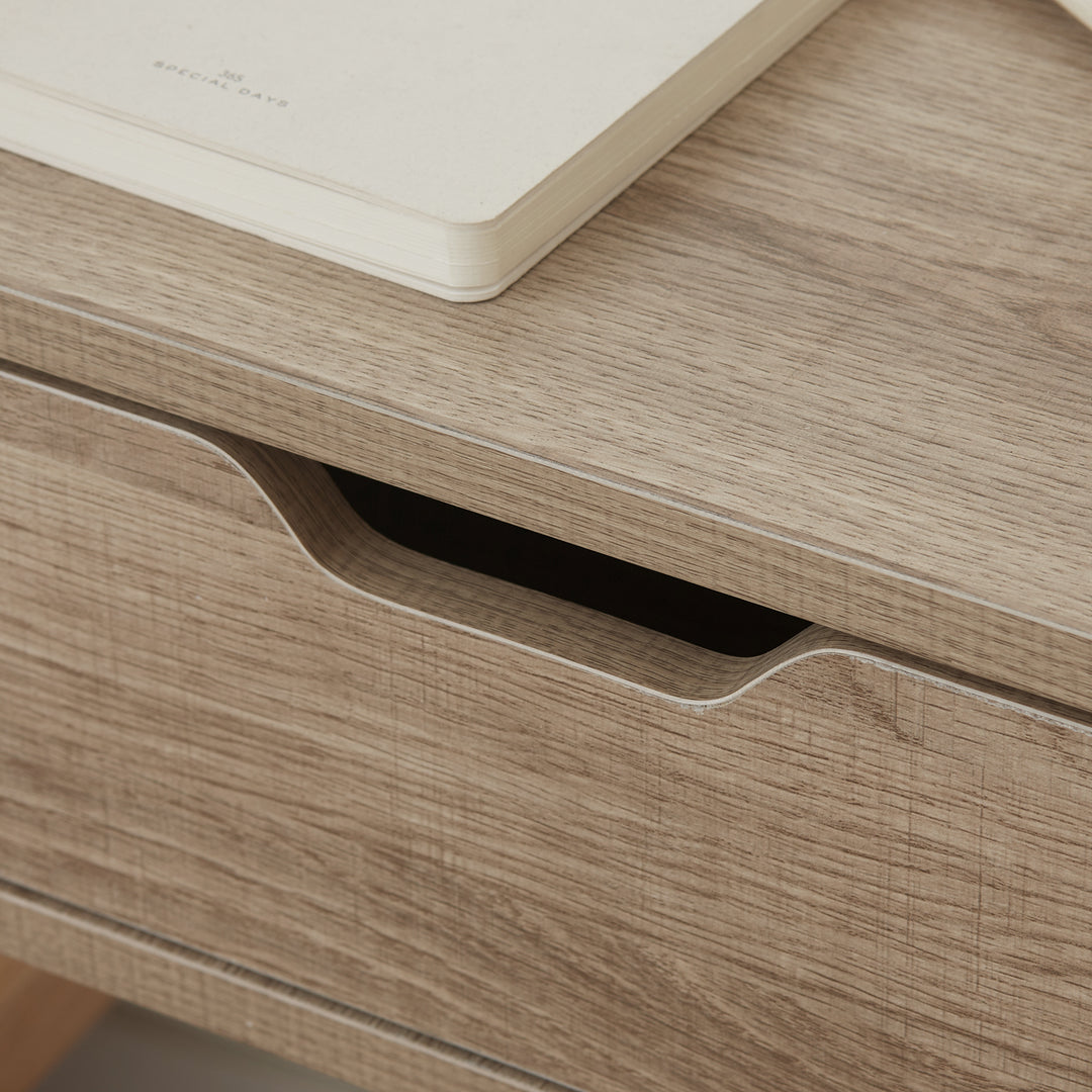 HOMCOM Floating Bedside Cabinet with Drawer