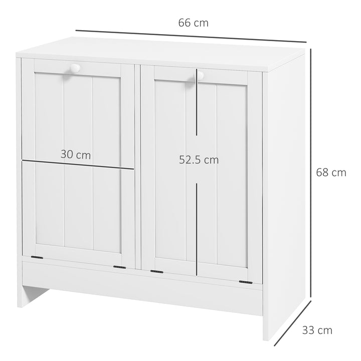 Kleankin Tilt-Out Laundry Cabinet