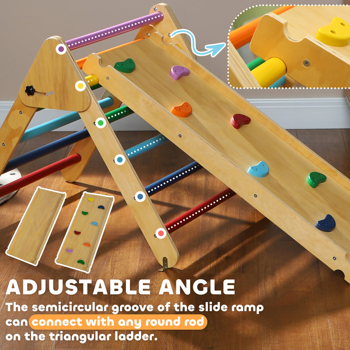 Toddler Climbing Frame for Kids with Ramp