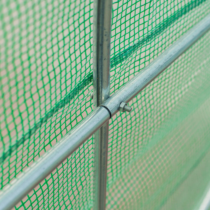 Walk-in Greenhouse: Tunnel Design with Door & Ventilation Window