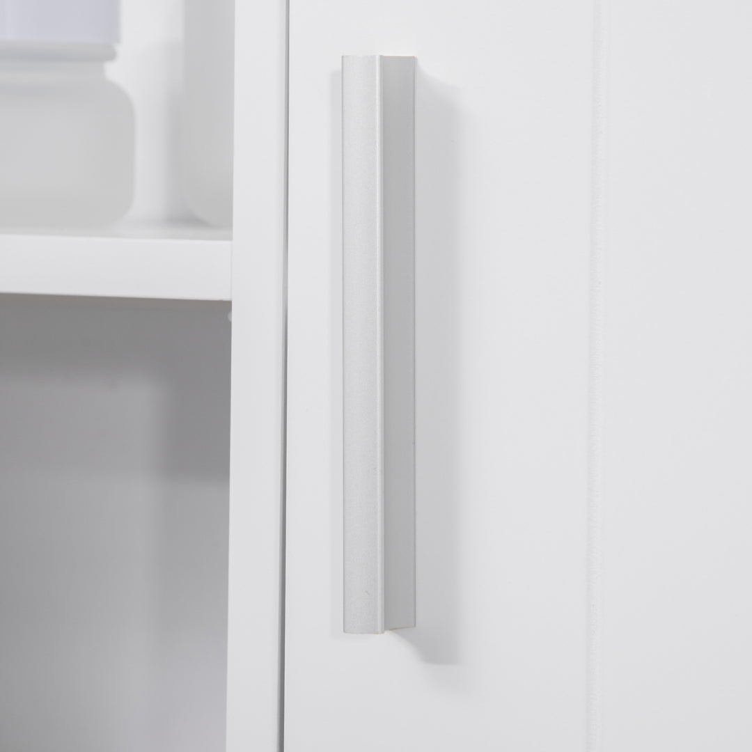 Kleankin Wall-Mounted Bathroom Cabinet with Adjustable Shelf