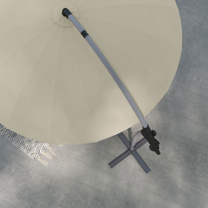 Waterproof 2.7m Cantilever Parasol