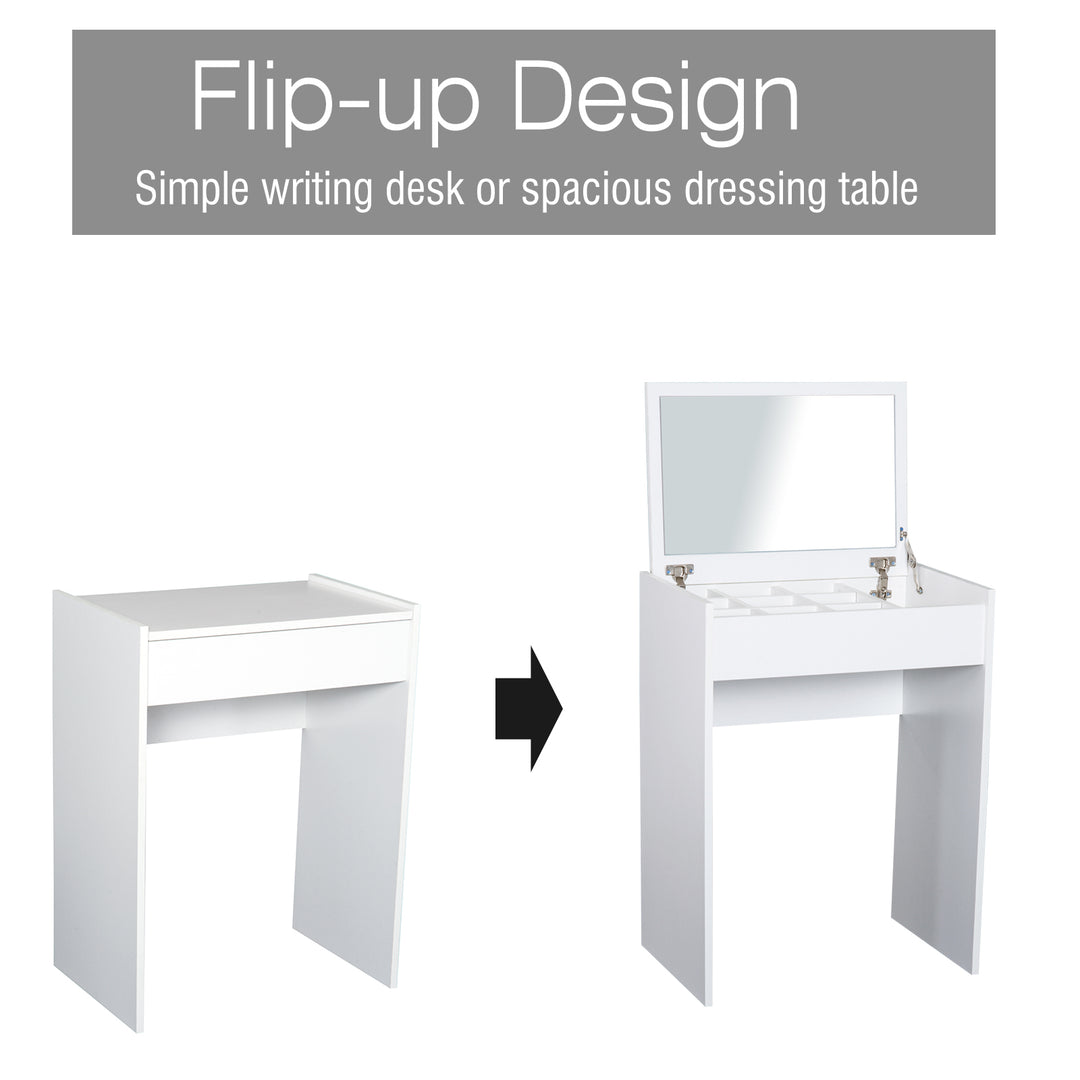 Dressing Table with Padded Stool