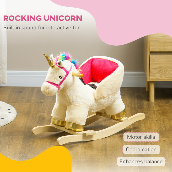 Kids Rocking Horse with Realistic Sound