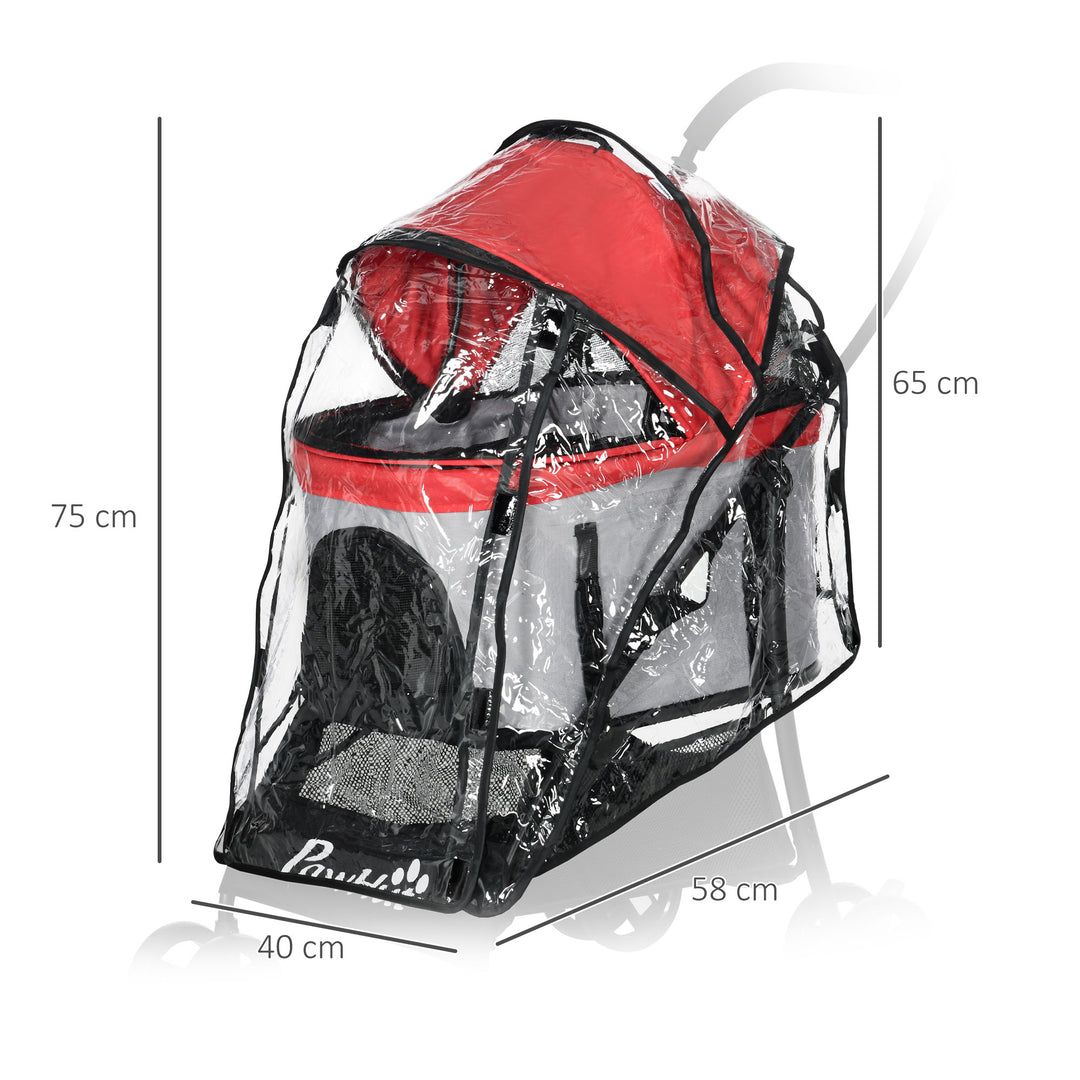 Rain Cover for Dog Pram