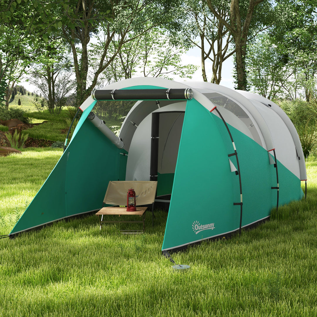 2 Room Camping Tent for 4-5 Man