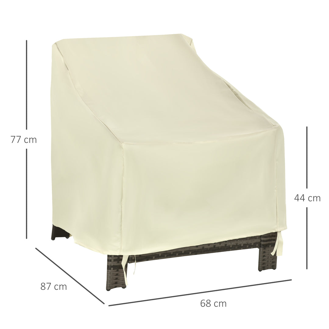 Chair Shield: Waterproof 600D Oxford Outdoor Furniture Protector