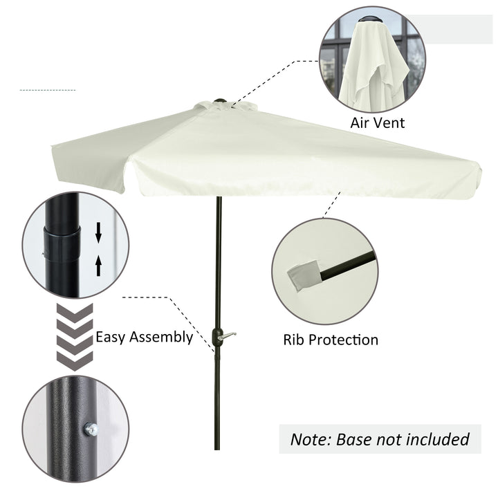 Waterproof Half Parasol