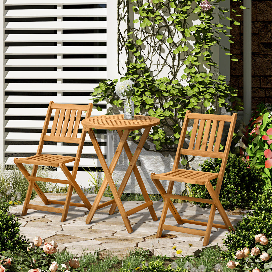 3 Piece Folding Bistro Set