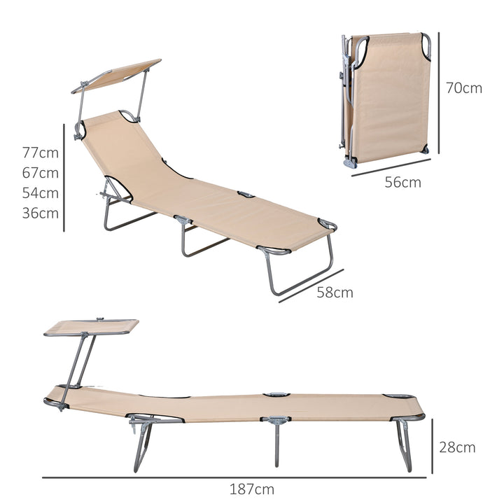 Sun Lounger Set of 2