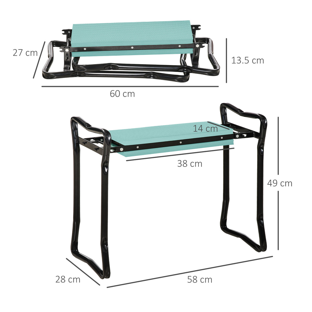 Foldable Garden Kneeler and Seat