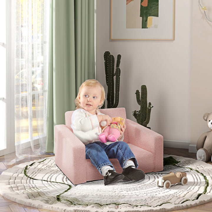 Childrens Sofa 2 in 1 Kids Convertible Sofa Kids Armchair