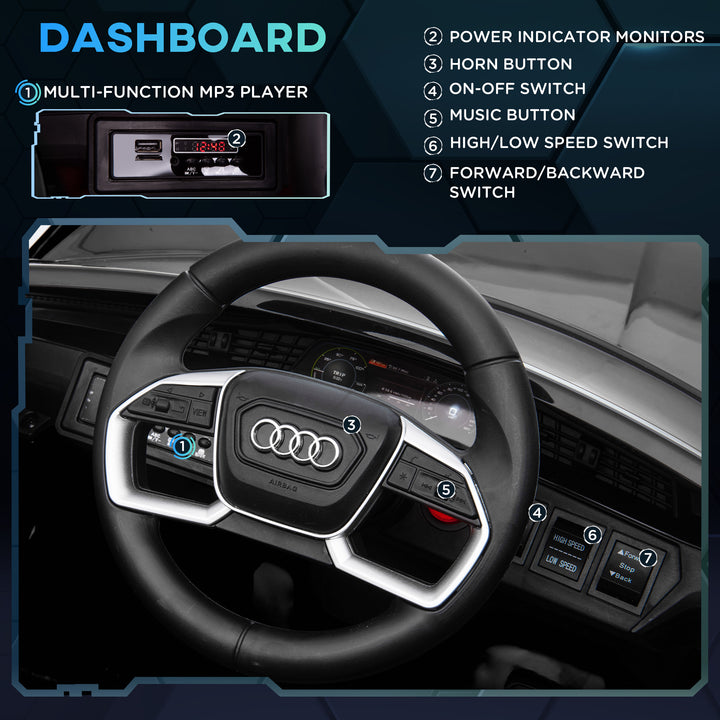 12V Audi E-tron Licensed Ride On Car