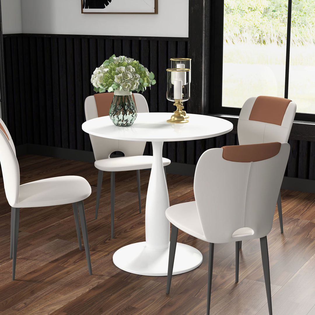 HOMCOM Round Dining Table