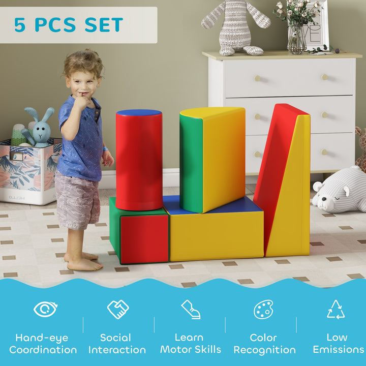 5 Piece Soft Safe Foam Playset