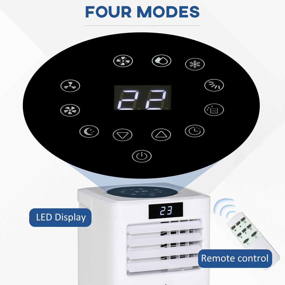 7000 BTU Air Conditioner Portable AC Unit for Cooling Dehumidifying Ventilating w/ Remote Controller