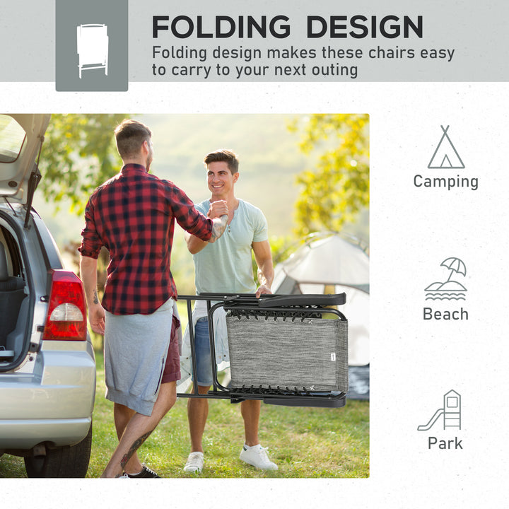 Portable Loungers: Folding Outdoor Chairs with Armrests