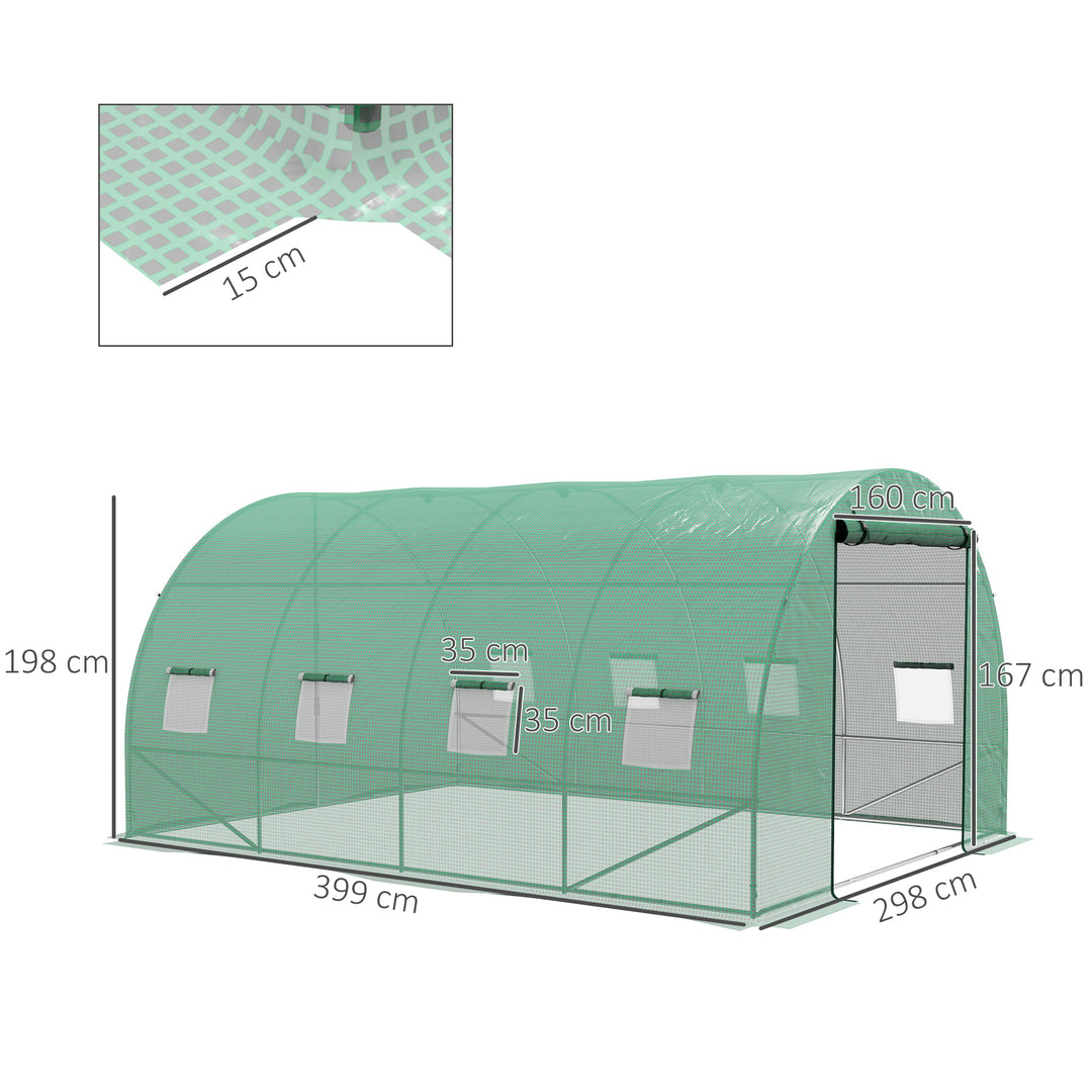 Sprinkler System Polytunnel Greenhouse