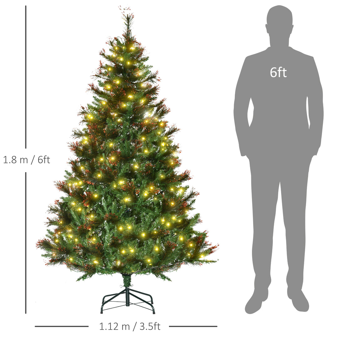 1.8m Prelit Christmas Tree Artificial Tree