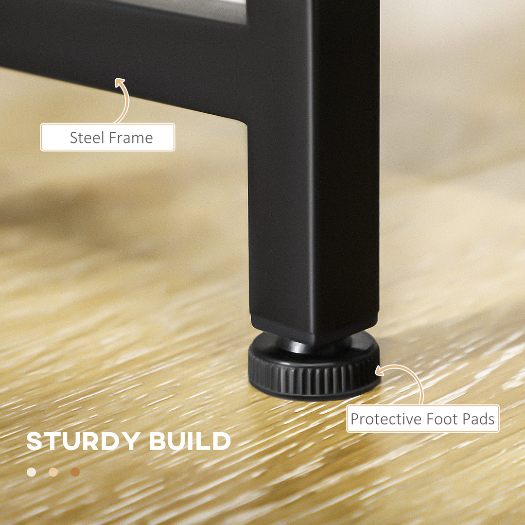 Dining Duet: Space-Efficient Table and 2 Benches Set