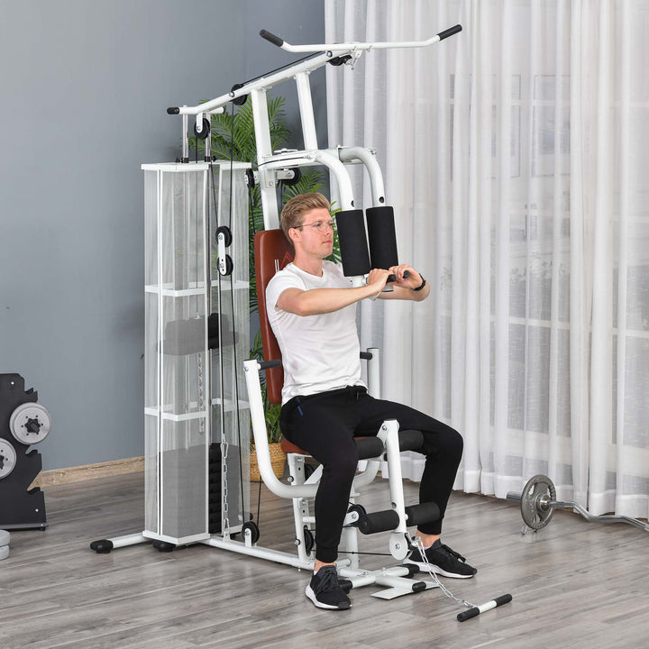 Multifunction Home Gym Weight Training Workout Station Fitness Strength Machine